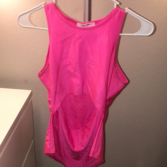 Bubblegum Bae Cutout Bodysuit - Picture 3 of 4